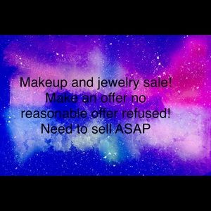 Makeup and jewelry sale!